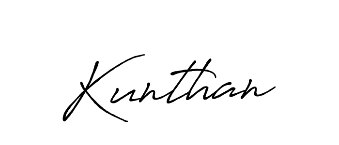 Also You can easily find your signature by using the search form. We will create Kunthan name handwritten signature images for you free of cost using Antro_Vectra_Bolder sign style. Kunthan signature style 7 images and pictures png