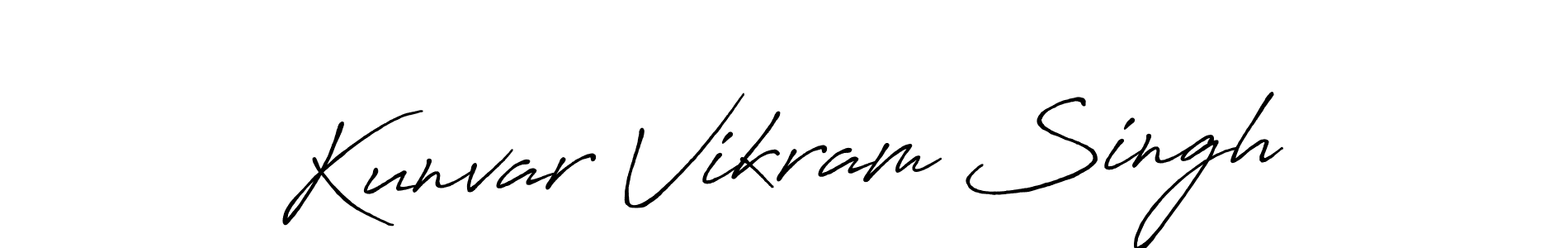 Kunvar Vikram Singh stylish signature style. Best Handwritten Sign (Antro_Vectra_Bolder) for my name. Handwritten Signature Collection Ideas for my name Kunvar Vikram Singh. Kunvar Vikram Singh signature style 7 images and pictures png