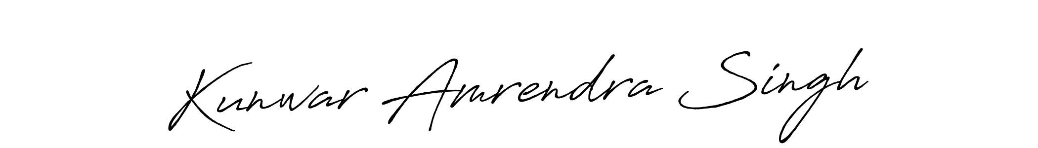 if you are searching for the best signature style for your name Kunwar Amrendra Singh. so please give up your signature search. here we have designed multiple signature styles  using Antro_Vectra_Bolder. Kunwar Amrendra Singh signature style 7 images and pictures png