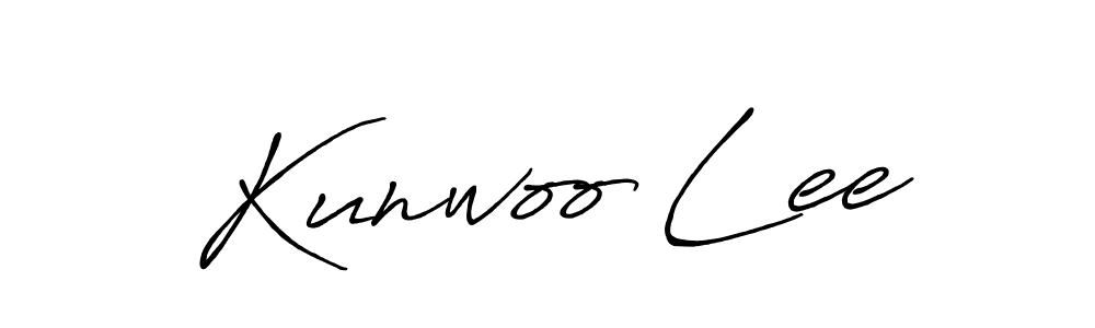 Here are the top 10 professional signature styles for the name Kunwoo Lee. These are the best autograph styles you can use for your name. Kunwoo Lee signature style 7 images and pictures png