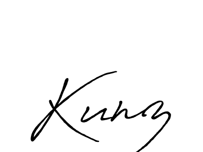 How to Draw Kunz signature style? Antro_Vectra_Bolder is a latest design signature styles for name Kunz. Kunz signature style 7 images and pictures png