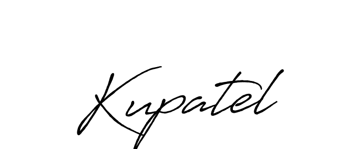 Design your own signature with our free online signature maker. With this signature software, you can create a handwritten (Antro_Vectra_Bolder) signature for name Kupatel. Kupatel signature style 7 images and pictures png