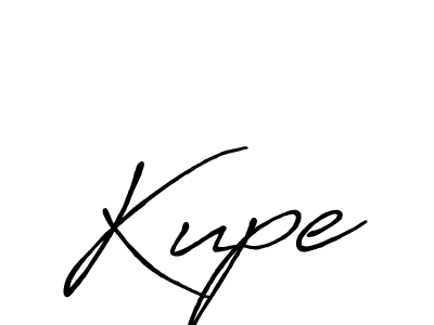 How to make Kupe signature? Antro_Vectra_Bolder is a professional autograph style. Create handwritten signature for Kupe name. Kupe signature style 7 images and pictures png