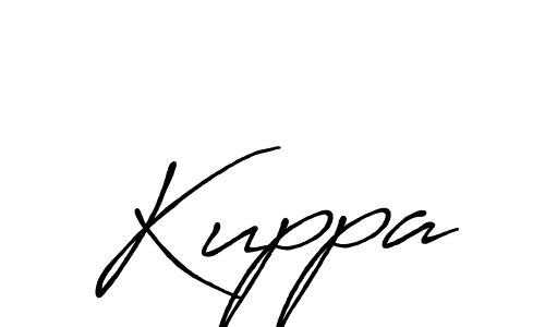 You should practise on your own different ways (Antro_Vectra_Bolder) to write your name (Kuppa) in signature. don't let someone else do it for you. Kuppa signature style 7 images and pictures png