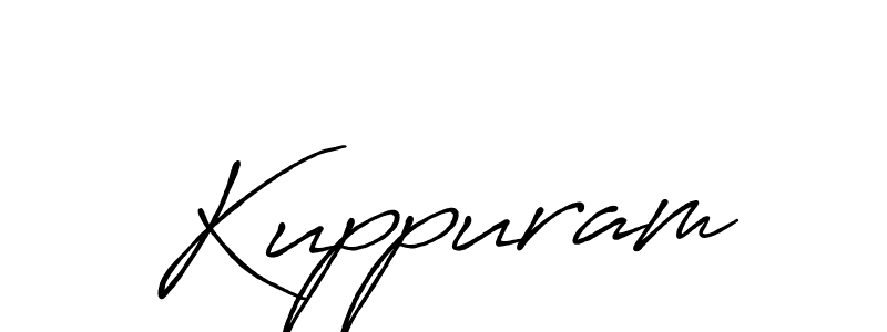 Once you've used our free online signature maker to create your best signature Antro_Vectra_Bolder style, it's time to enjoy all of the benefits that Kuppuram name signing documents. Kuppuram signature style 7 images and pictures png