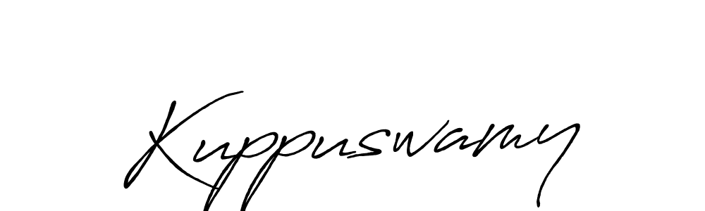 How to make Kuppuswamy name signature. Use Antro_Vectra_Bolder style for creating short signs online. This is the latest handwritten sign. Kuppuswamy signature style 7 images and pictures png