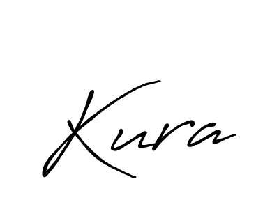 Use a signature maker to create a handwritten signature online. With this signature software, you can design (Antro_Vectra_Bolder) your own signature for name Kura. Kura signature style 7 images and pictures png