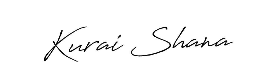 The best way (Antro_Vectra_Bolder) to make a short signature is to pick only two or three words in your name. The name Kurai Shana include a total of six letters. For converting this name. Kurai Shana signature style 7 images and pictures png