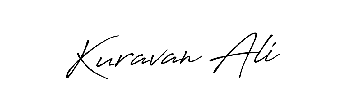 You can use this online signature creator to create a handwritten signature for the name Kuravan Ali. This is the best online autograph maker. Kuravan Ali signature style 7 images and pictures png