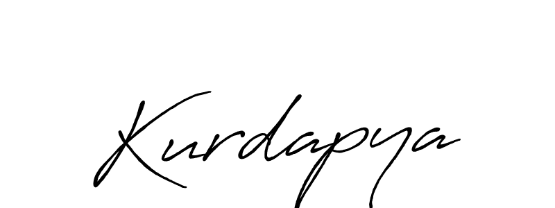 Also we have Kurdapya name is the best signature style. Create professional handwritten signature collection using Antro_Vectra_Bolder autograph style. Kurdapya signature style 7 images and pictures png