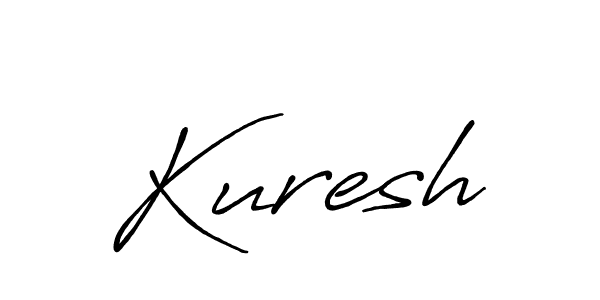 Also You can easily find your signature by using the search form. We will create Kuresh name handwritten signature images for you free of cost using Antro_Vectra_Bolder sign style. Kuresh signature style 7 images and pictures png