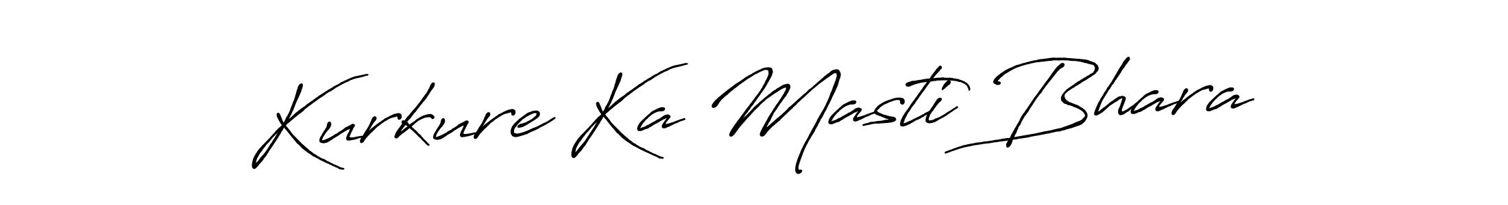 Kurkure Ka Masti Bhara stylish signature style. Best Handwritten Sign (Antro_Vectra_Bolder) for my name. Handwritten Signature Collection Ideas for my name Kurkure Ka Masti Bhara. Kurkure Ka Masti Bhara signature style 7 images and pictures png
