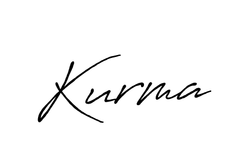 Kurma stylish signature style. Best Handwritten Sign (Antro_Vectra_Bolder) for my name. Handwritten Signature Collection Ideas for my name Kurma. Kurma signature style 7 images and pictures png