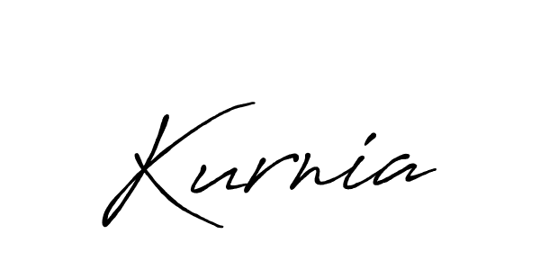 Design your own signature with our free online signature maker. With this signature software, you can create a handwritten (Antro_Vectra_Bolder) signature for name Kurnia. Kurnia signature style 7 images and pictures png