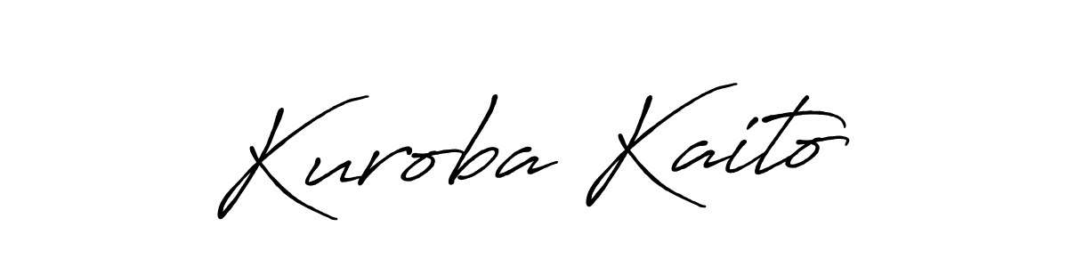 See photos of Kuroba Kaito official signature by Spectra . Check more albums & portfolios. Read reviews & check more about Antro_Vectra_Bolder font. Kuroba Kaito signature style 7 images and pictures png