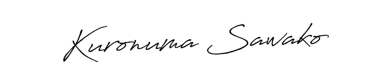 Here are the top 10 professional signature styles for the name Kuronuma Sawako. These are the best autograph styles you can use for your name. Kuronuma Sawako signature style 7 images and pictures png