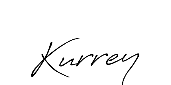 How to make Kurrey signature? Antro_Vectra_Bolder is a professional autograph style. Create handwritten signature for Kurrey name. Kurrey signature style 7 images and pictures png