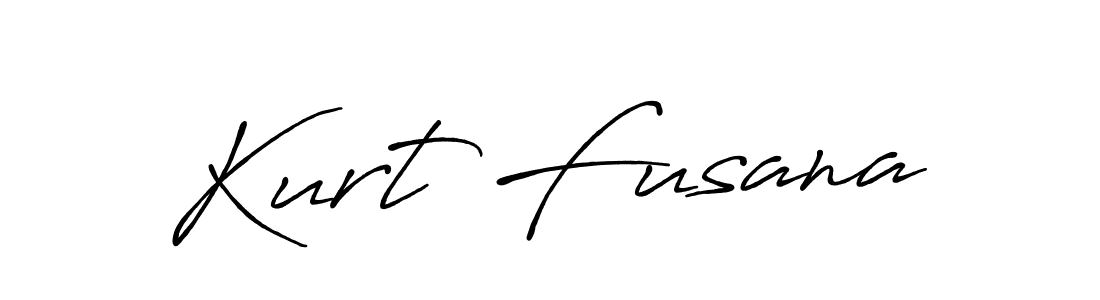 Kurt Fusana stylish signature style. Best Handwritten Sign (Antro_Vectra_Bolder) for my name. Handwritten Signature Collection Ideas for my name Kurt Fusana. Kurt Fusana signature style 7 images and pictures png