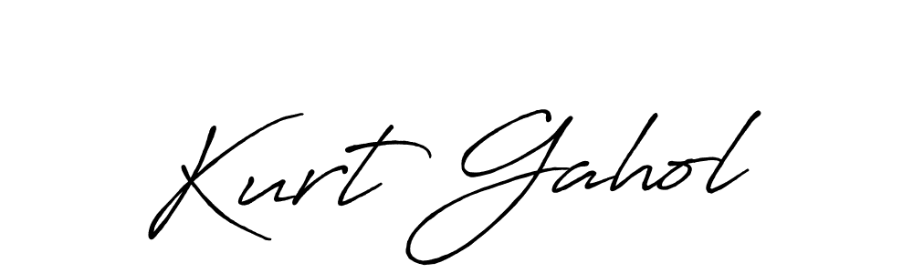 Also You can easily find your signature by using the search form. We will create Kurt Gahol name handwritten signature images for you free of cost using Antro_Vectra_Bolder sign style. Kurt Gahol signature style 7 images and pictures png