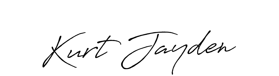 Use a signature maker to create a handwritten signature online. With this signature software, you can design (Antro_Vectra_Bolder) your own signature for name Kurt Jayden. Kurt Jayden signature style 7 images and pictures png