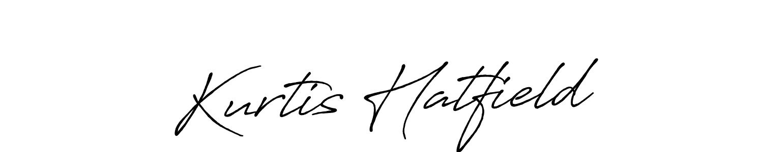Make a beautiful signature design for name Kurtis Hatfield. With this signature (Antro_Vectra_Bolder) style, you can create a handwritten signature for free. Kurtis Hatfield signature style 7 images and pictures png