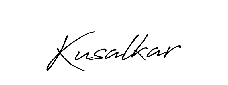 How to Draw Kusalkar signature style? Antro_Vectra_Bolder is a latest design signature styles for name Kusalkar. Kusalkar signature style 7 images and pictures png
