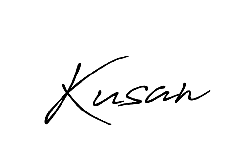 Best and Professional Signature Style for Kusan. Antro_Vectra_Bolder Best Signature Style Collection. Kusan signature style 7 images and pictures png