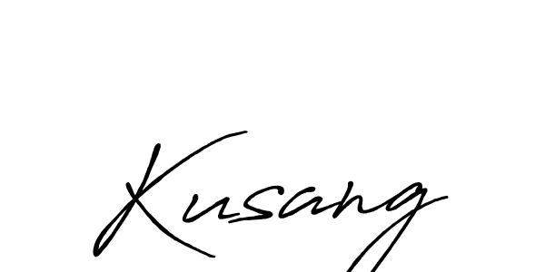 Similarly Antro_Vectra_Bolder is the best handwritten signature design. Signature creator online .You can use it as an online autograph creator for name Kusang. Kusang signature style 7 images and pictures png