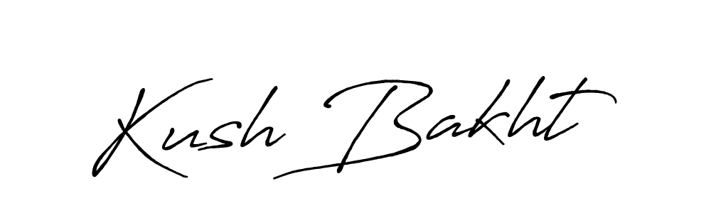 Also You can easily find your signature by using the search form. We will create Kush Bakht name handwritten signature images for you free of cost using Antro_Vectra_Bolder sign style. Kush Bakht signature style 7 images and pictures png