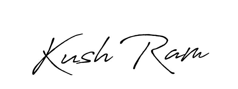 The best way (Antro_Vectra_Bolder) to make a short signature is to pick only two or three words in your name. The name Kush Ram include a total of six letters. For converting this name. Kush Ram signature style 7 images and pictures png