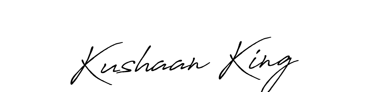 Best and Professional Signature Style for Kushaan King. Antro_Vectra_Bolder Best Signature Style Collection. Kushaan King signature style 7 images and pictures png