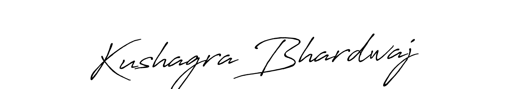 Also we have Kushagra Bhardwaj name is the best signature style. Create professional handwritten signature collection using Antro_Vectra_Bolder autograph style. Kushagra Bhardwaj signature style 7 images and pictures png