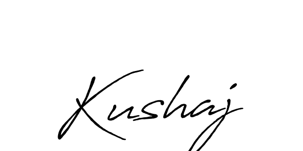 You should practise on your own different ways (Antro_Vectra_Bolder) to write your name (Kushaj) in signature. don't let someone else do it for you. Kushaj signature style 7 images and pictures png