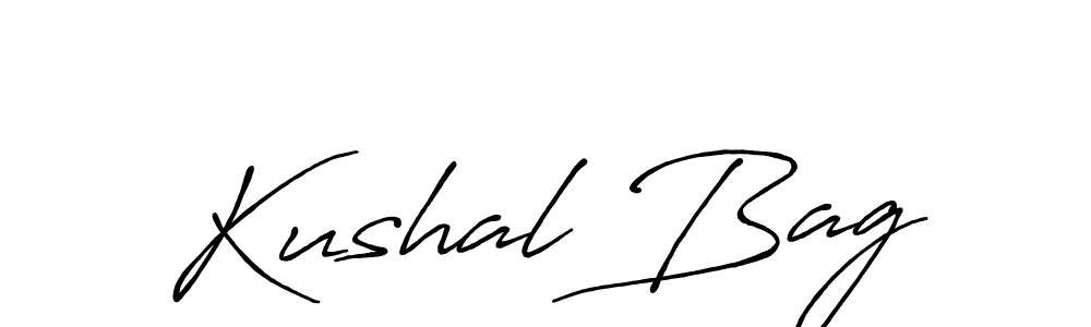 Antro_Vectra_Bolder is a professional signature style that is perfect for those who want to add a touch of class to their signature. It is also a great choice for those who want to make their signature more unique. Get Kushal Bag name to fancy signature for free. Kushal Bag signature style 7 images and pictures png