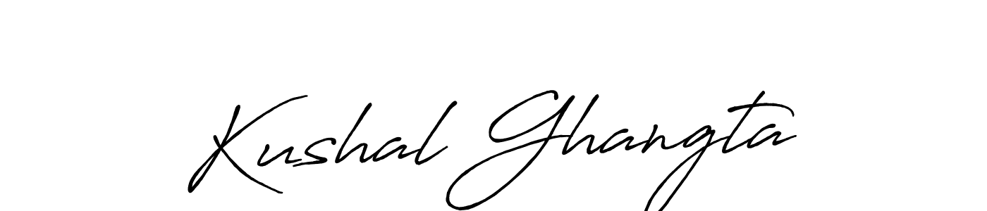Also You can easily find your signature by using the search form. We will create Kushal Ghangta name handwritten signature images for you free of cost using Antro_Vectra_Bolder sign style. Kushal Ghangta signature style 7 images and pictures png