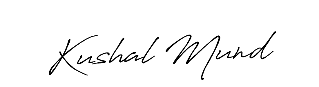 Best and Professional Signature Style for Kushal Mund. Antro_Vectra_Bolder Best Signature Style Collection. Kushal Mund signature style 7 images and pictures png