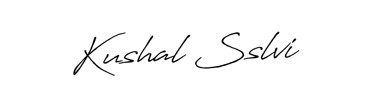 Make a short Kushal Sslvi signature style. Manage your documents anywhere anytime using Antro_Vectra_Bolder. Create and add eSignatures, submit forms, share and send files easily. Kushal Sslvi signature style 7 images and pictures png