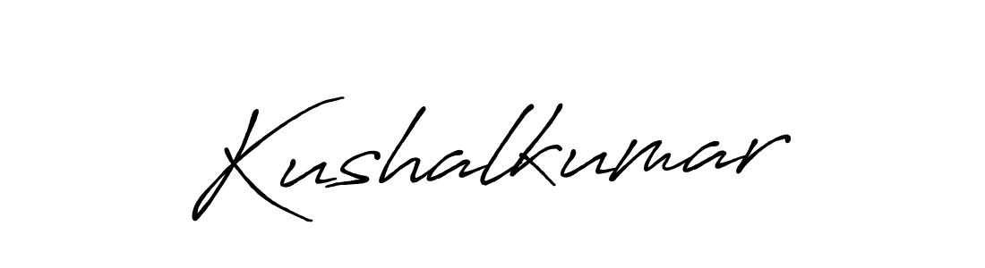 It looks lik you need a new signature style for name Kushalkumar. Design unique handwritten (Antro_Vectra_Bolder) signature with our free signature maker in just a few clicks. Kushalkumar signature style 7 images and pictures png