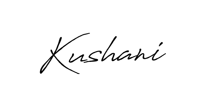 You should practise on your own different ways (Antro_Vectra_Bolder) to write your name (Kushani) in signature. don't let someone else do it for you. Kushani signature style 7 images and pictures png