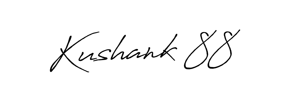 The best way (Antro_Vectra_Bolder) to make a short signature is to pick only two or three words in your name. The name Kushank 88 include a total of six letters. For converting this name. Kushank 88 signature style 7 images and pictures png