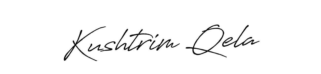 Once you've used our free online signature maker to create your best signature Antro_Vectra_Bolder style, it's time to enjoy all of the benefits that Kushtrim Qela name signing documents. Kushtrim Qela signature style 7 images and pictures png