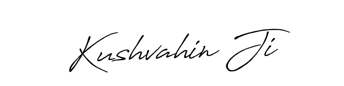 Once you've used our free online signature maker to create your best signature Antro_Vectra_Bolder style, it's time to enjoy all of the benefits that Kushvahin Ji name signing documents. Kushvahin Ji signature style 7 images and pictures png