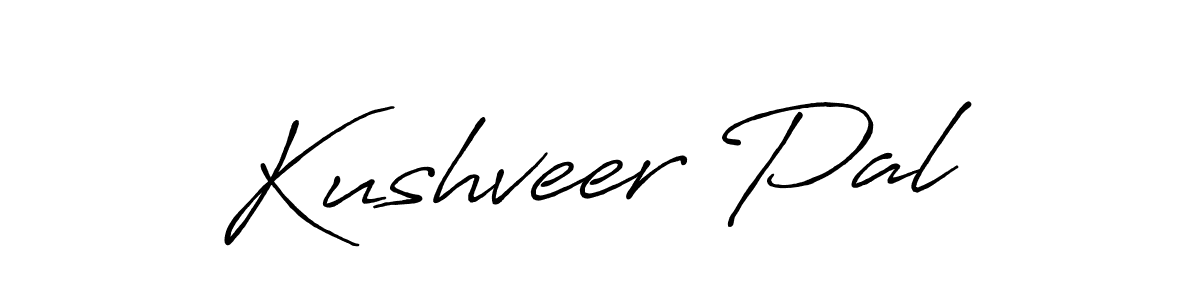 You can use this online signature creator to create a handwritten signature for the name Kushveer Pal. This is the best online autograph maker. Kushveer Pal signature style 7 images and pictures png