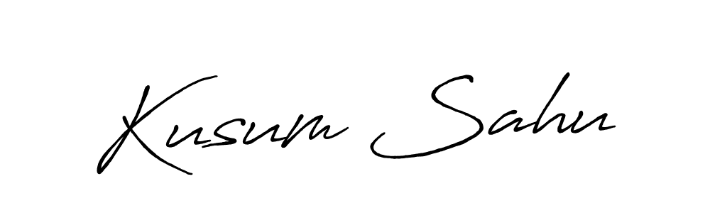 Similarly Antro_Vectra_Bolder is the best handwritten signature design. Signature creator online .You can use it as an online autograph creator for name Kusum Sahu. Kusum Sahu signature style 7 images and pictures png