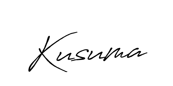if you are searching for the best signature style for your name Kusuma. so please give up your signature search. here we have designed multiple signature styles  using Antro_Vectra_Bolder. Kusuma signature style 7 images and pictures png