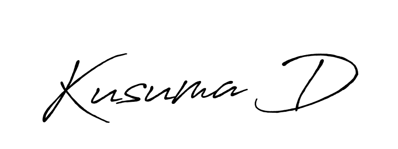 How to Draw Kusuma D signature style? Antro_Vectra_Bolder is a latest design signature styles for name Kusuma D. Kusuma D signature style 7 images and pictures png