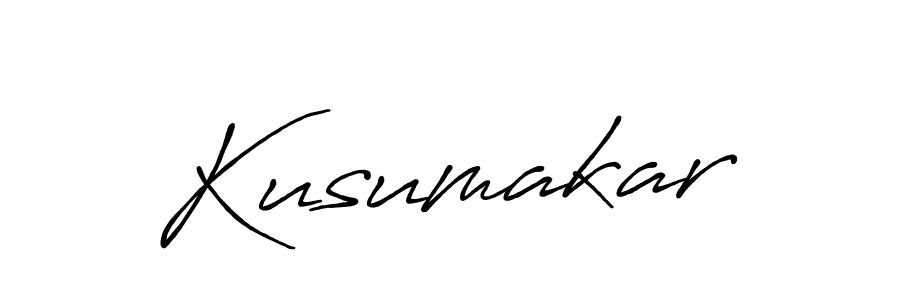 It looks lik you need a new signature style for name Kusumakar. Design unique handwritten (Antro_Vectra_Bolder) signature with our free signature maker in just a few clicks. Kusumakar signature style 7 images and pictures png