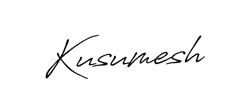 You should practise on your own different ways (Antro_Vectra_Bolder) to write your name (Kusumesh) in signature. don't let someone else do it for you. Kusumesh signature style 7 images and pictures png