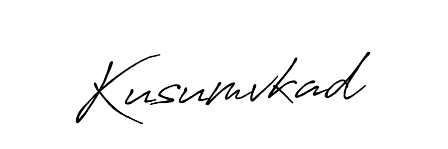 The best way (Antro_Vectra_Bolder) to make a short signature is to pick only two or three words in your name. The name Kusumvkad include a total of six letters. For converting this name. Kusumvkad signature style 7 images and pictures png