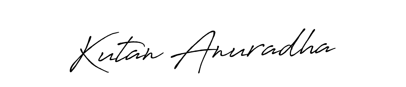 How to Draw Kutan Anuradha signature style? Antro_Vectra_Bolder is a latest design signature styles for name Kutan Anuradha. Kutan Anuradha signature style 7 images and pictures png